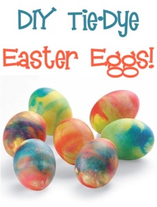 DIY Tie-Dye Easter Eggs 